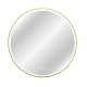 Miroir Salle de Bain Led Rond Doré - Ø60 CM - SOLAR