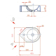 LAVE MAINS D'ANGLE JASMIN