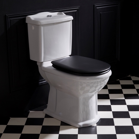 Toilettes À Chasse D'eau, Cuvette De Toilette Blanche En Céramique