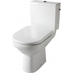 rapo lavalino Abattant WC japonais avec raccord d'eau et fonction bidet  frein de chute et déclipsable Blanc