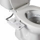 Kit bidet douchette slim pour abattant "jet" coloris blanc.