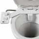 Kit bidet douchette slim pour abattant "jet" coloris blanc.