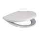 Abattant wc blanc - Forme ovale - Delfi